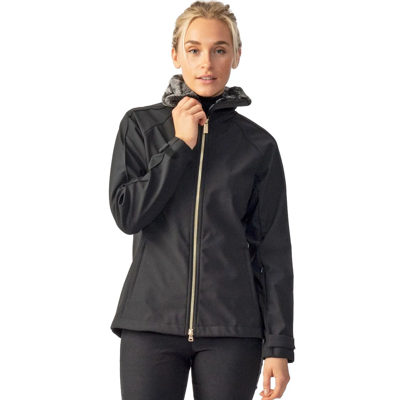 Daily Sports Alexia Black Womens Golf Jacket