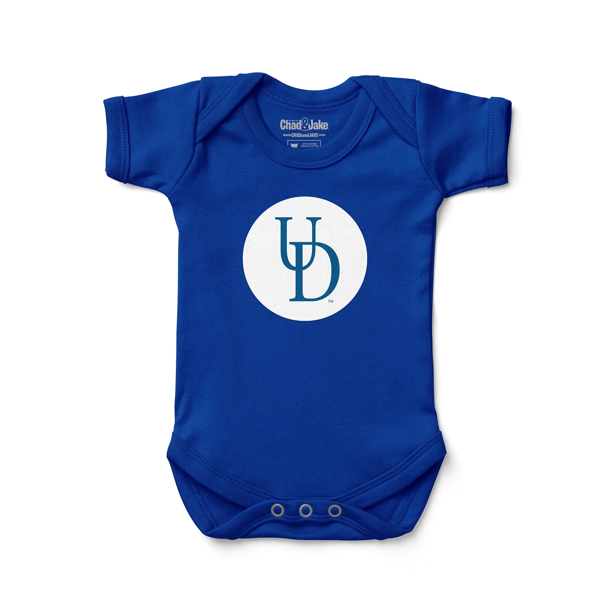 Delaware Fightin' Blue Hens Institutional Circle Bodysuit