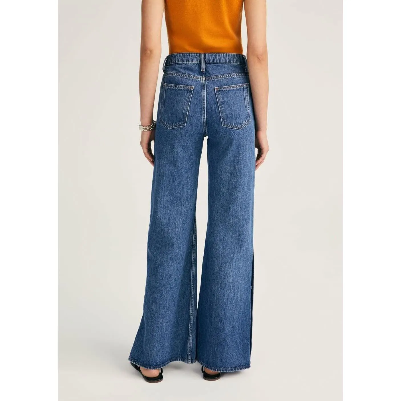 Derek Lam 10 Crosby Nolan Side Snap Wide Leg