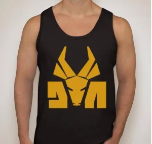 Die Antwoord Logo Mustard Yellow Art Tank Top