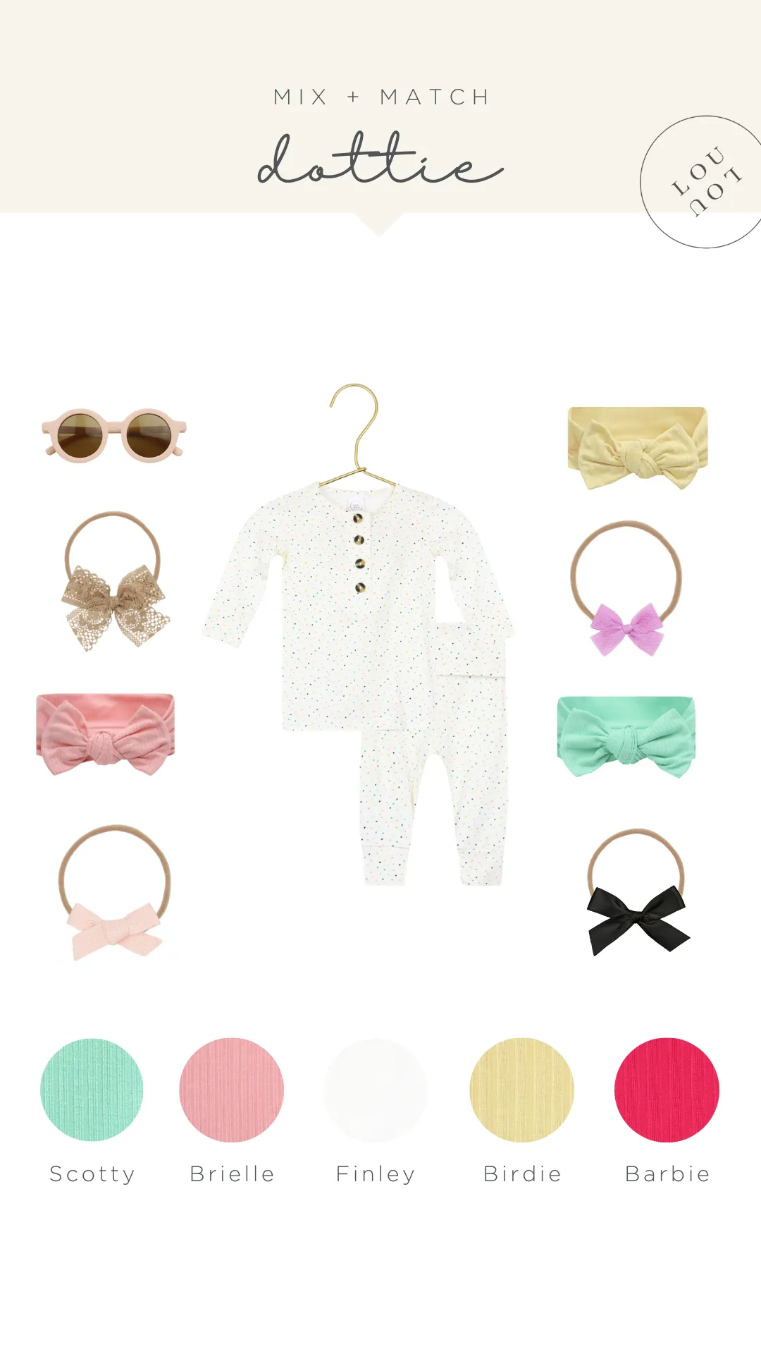 Dottie Newborn Headband Bundle