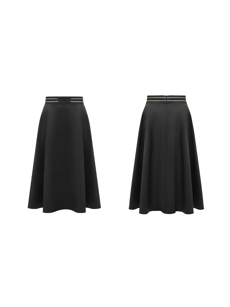 EP YAYING Audrey Hepburn-inspired Midi Skirt