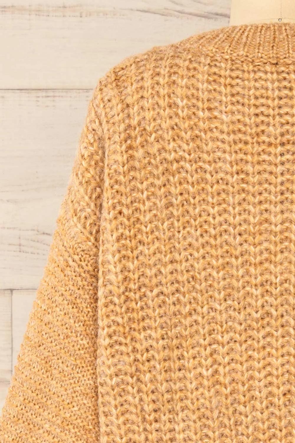 Fagerasen Caramel | Oversized Knit sweater