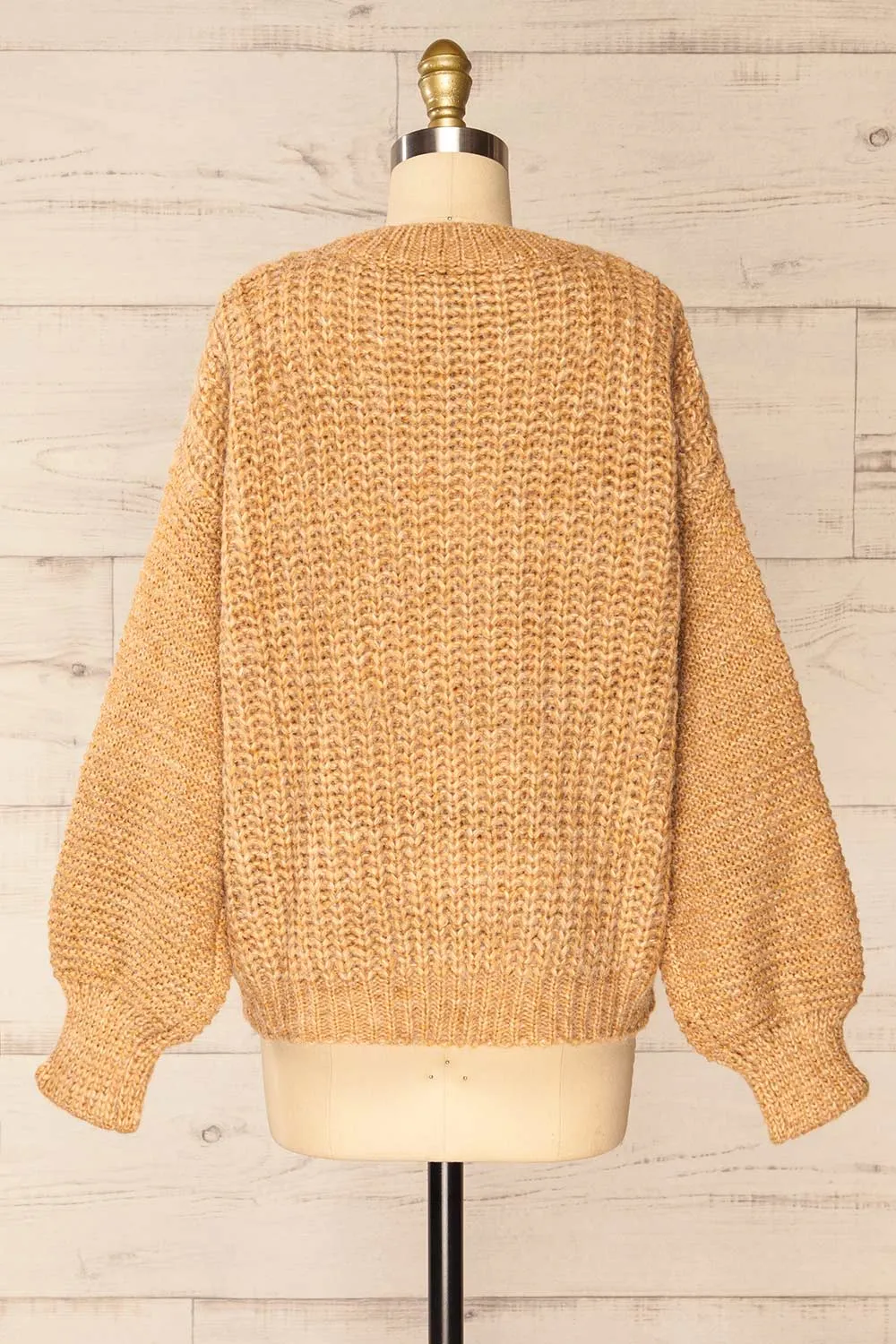 Fagerasen Caramel | Oversized Knit sweater