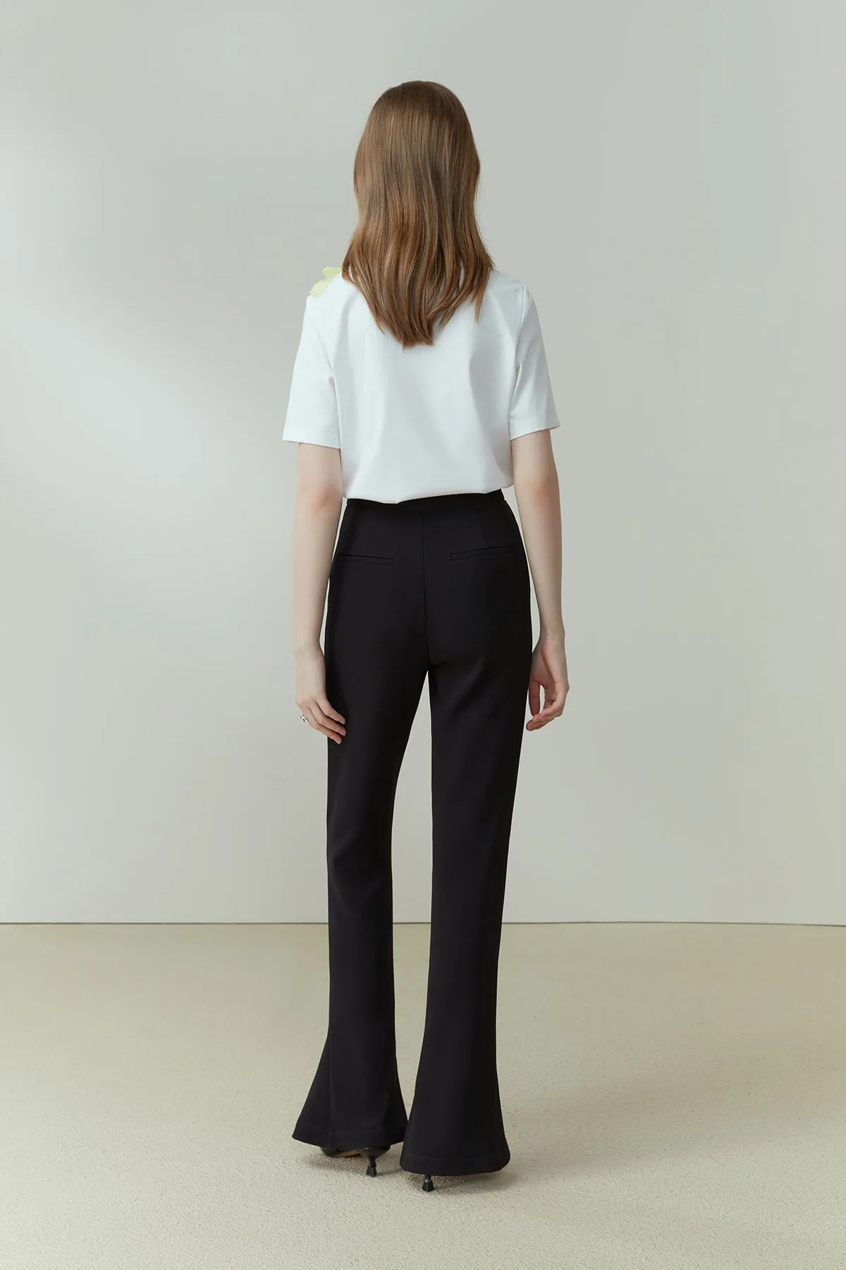 Fansilanen | Fara Black Flared Pants