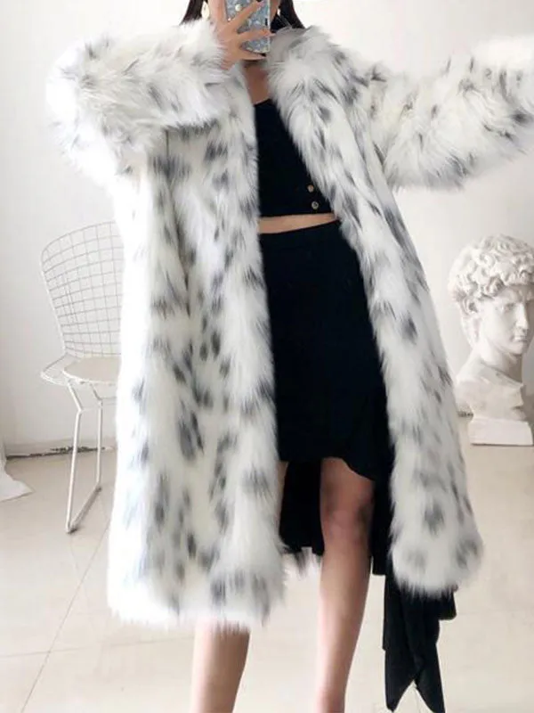 Faux Fur Maxi Coat