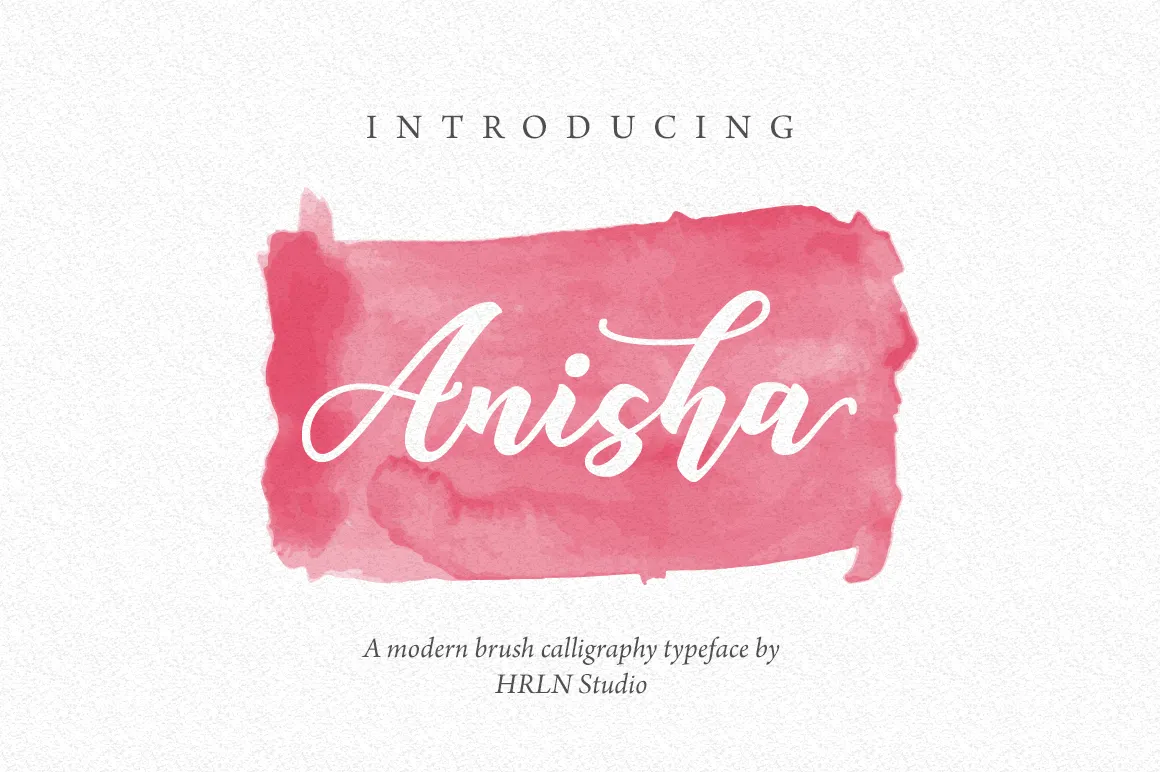 Free Anisha Font