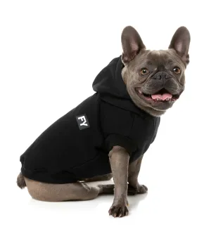 FuzzYard Flash Dog Hoodie Black