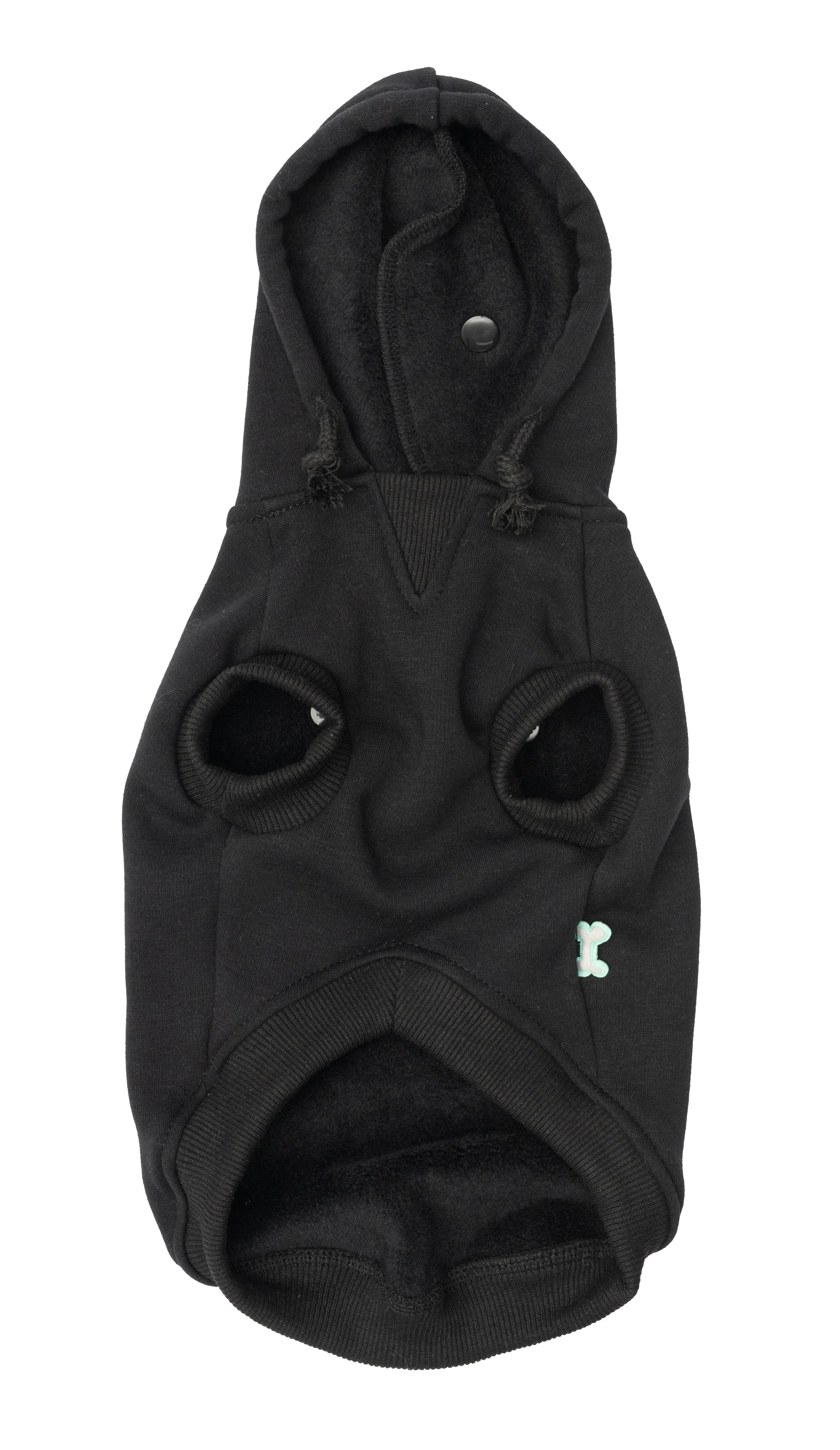 FuzzYard Flash Dog Hoodie Black