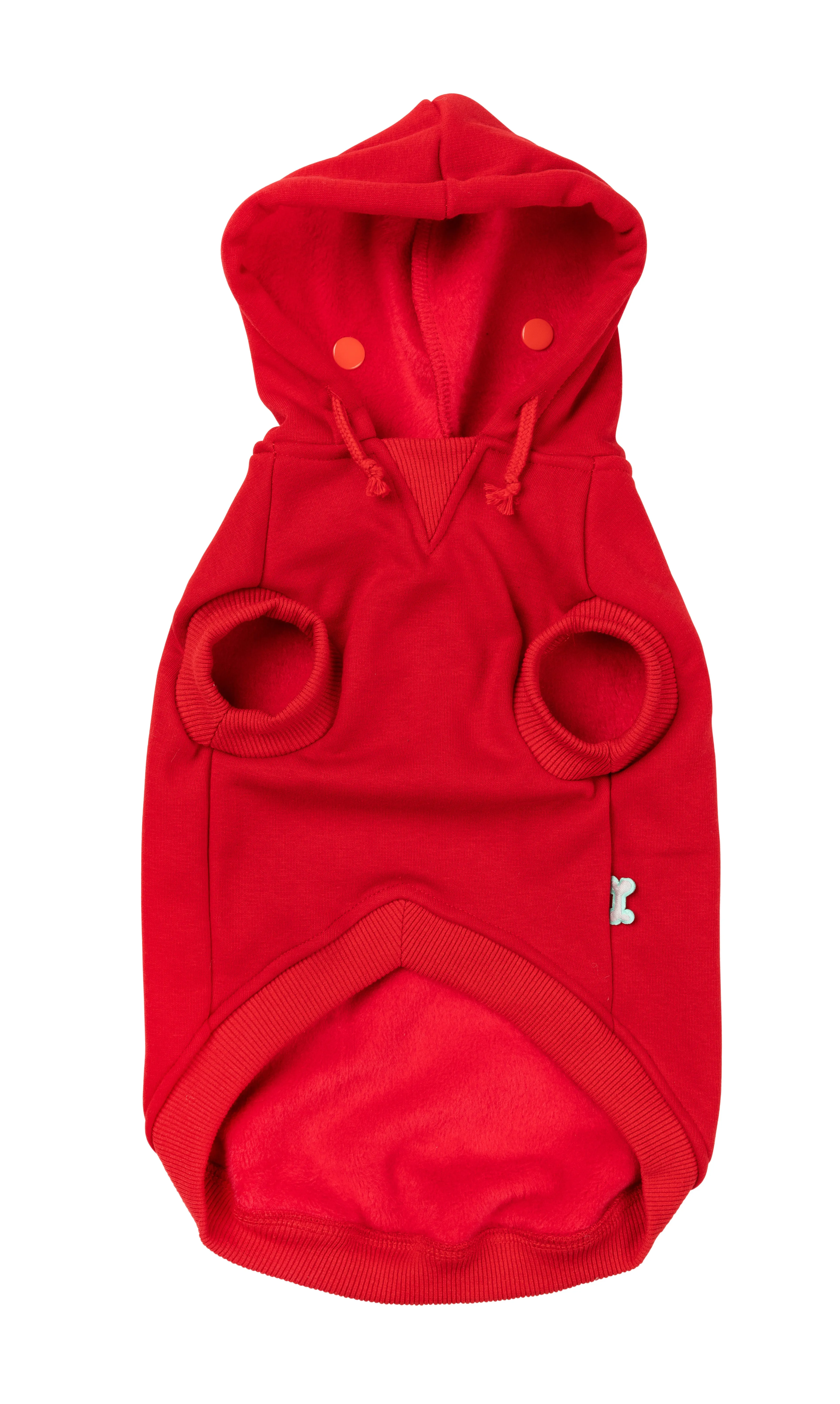 FuzzYard Flash Dog Hoodie Red