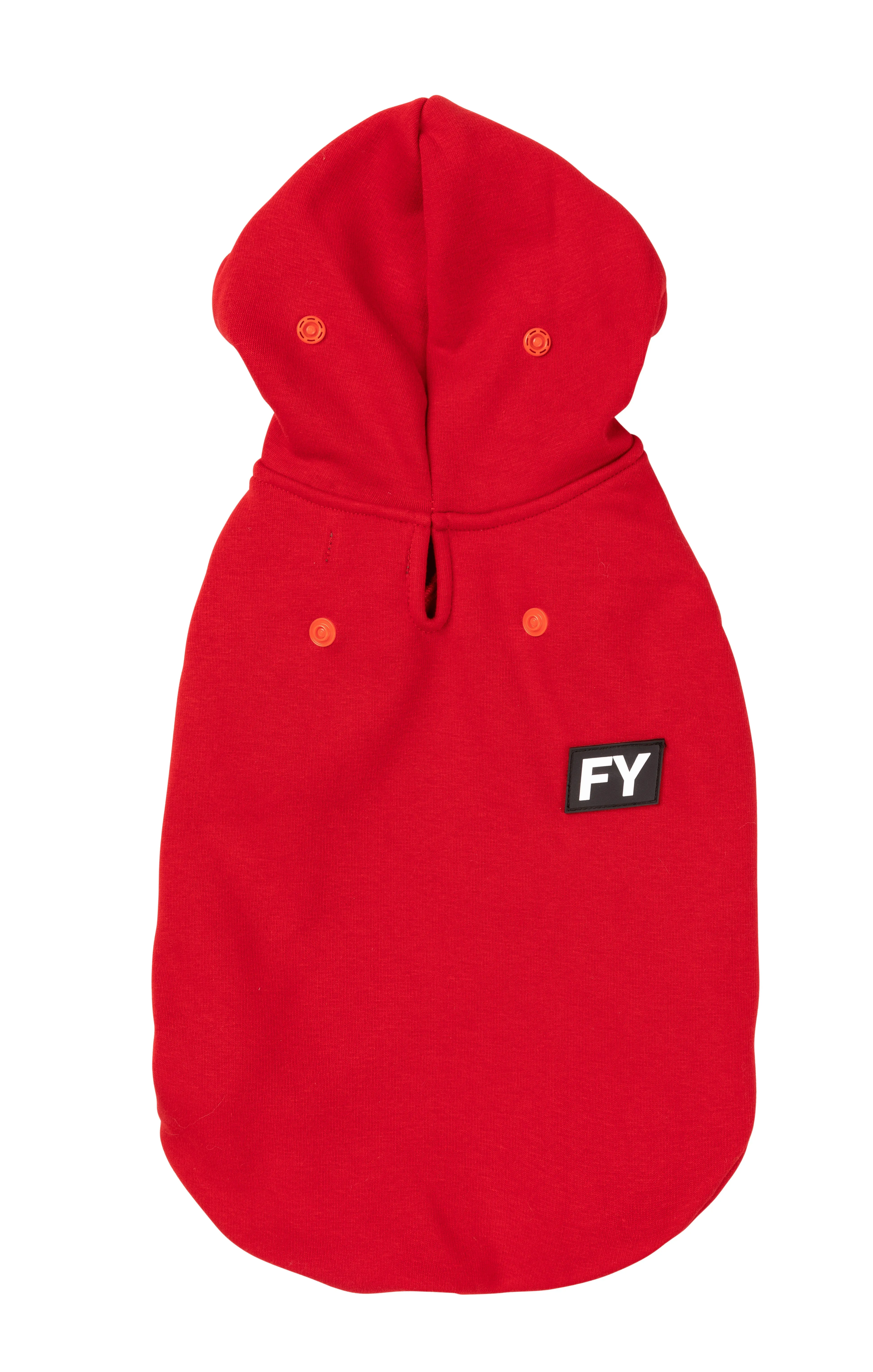 FuzzYard Flash Dog Hoodie Red