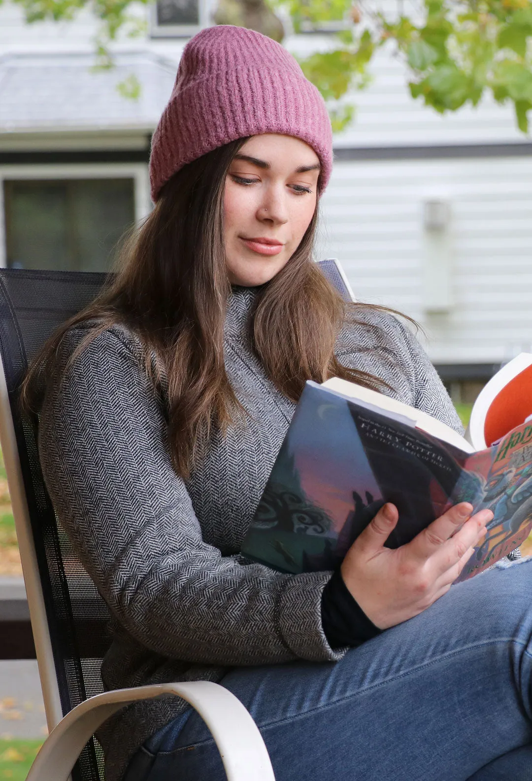 Heathered Knit Beanie Cap for Women Chemo Headwear Fall & Winter