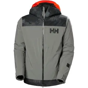 Helly Hansen Powdreamer 2.0 Men's Snow Jacket - Concrete