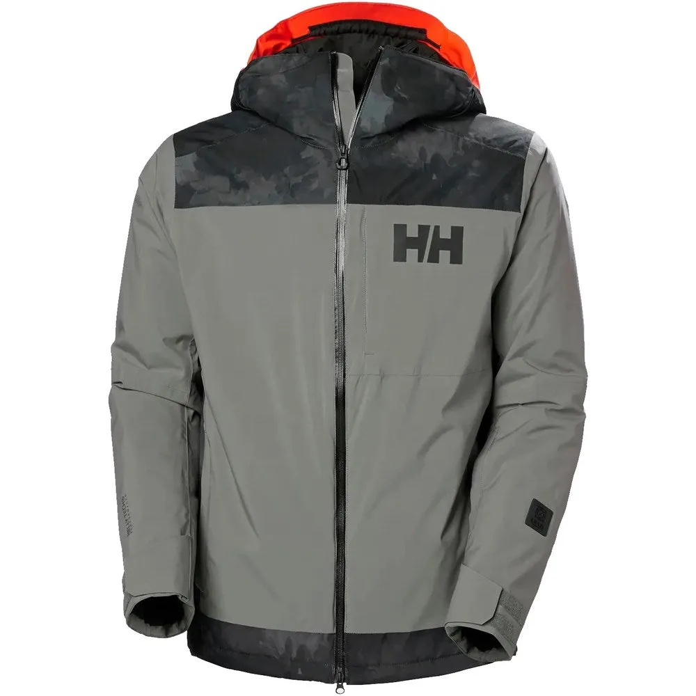 Helly Hansen Powdreamer 2.0 Men's Snow Jacket - Concrete