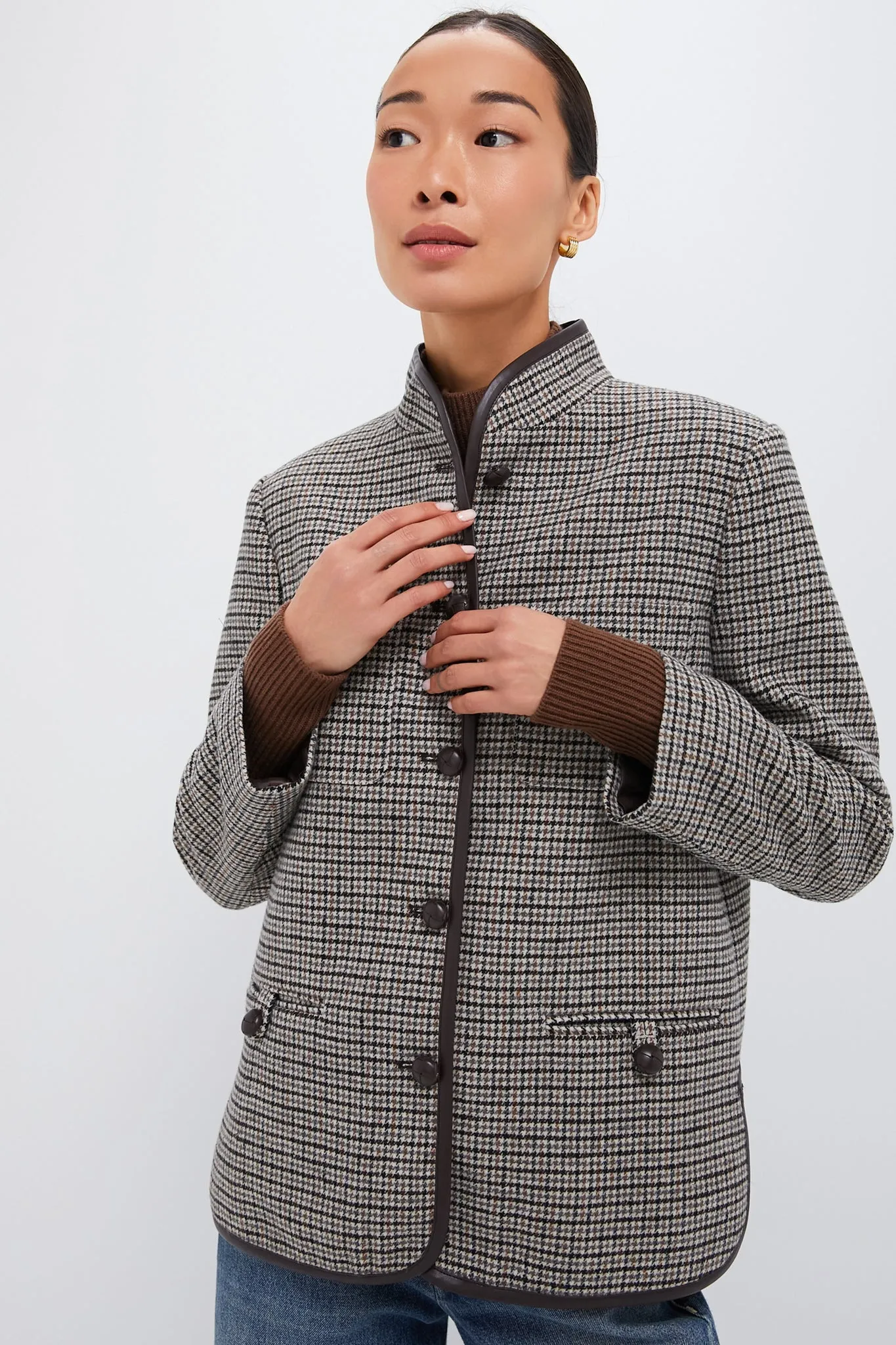 Houndstooth Dalton Jacket