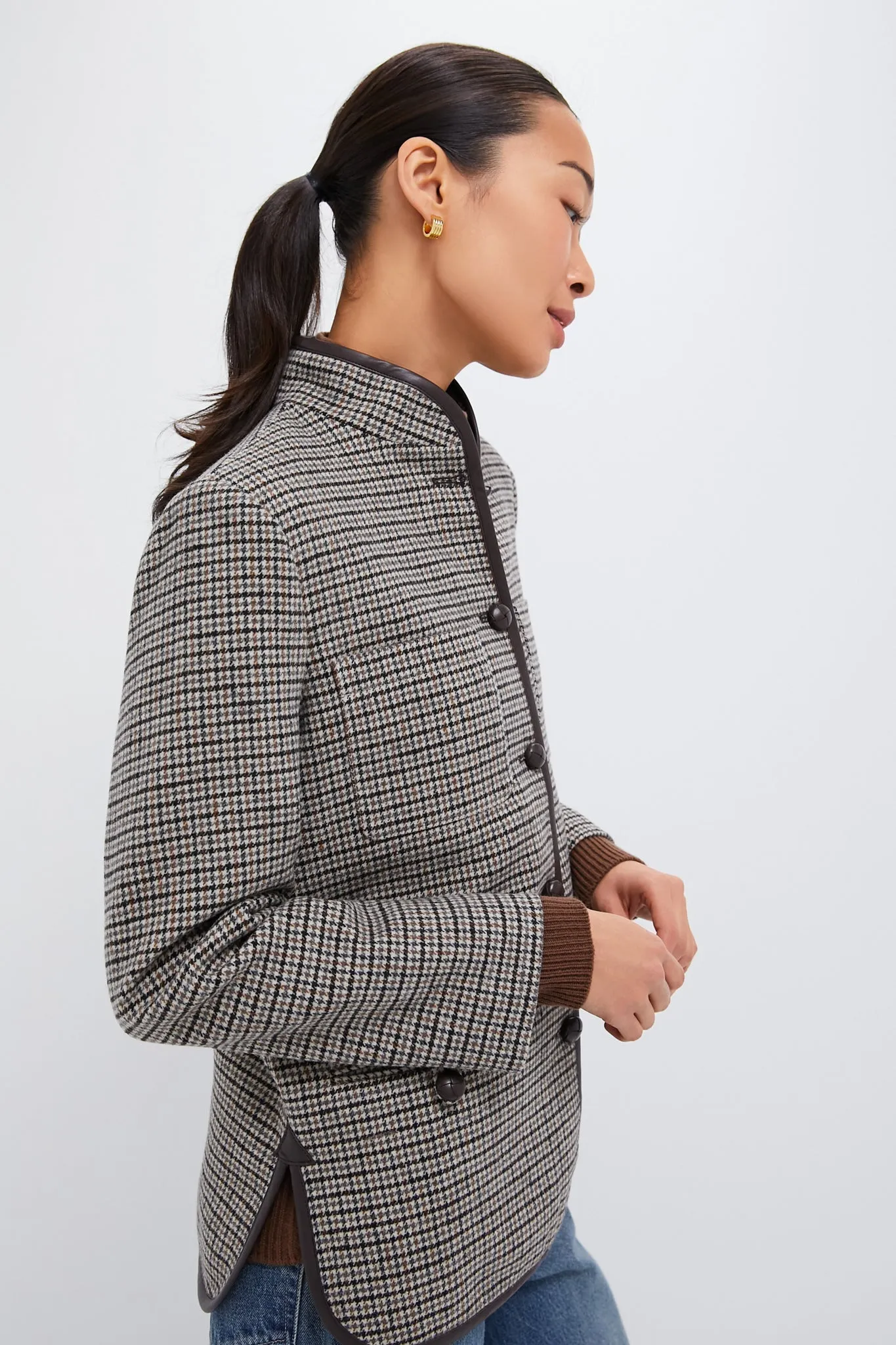 Houndstooth Dalton Jacket