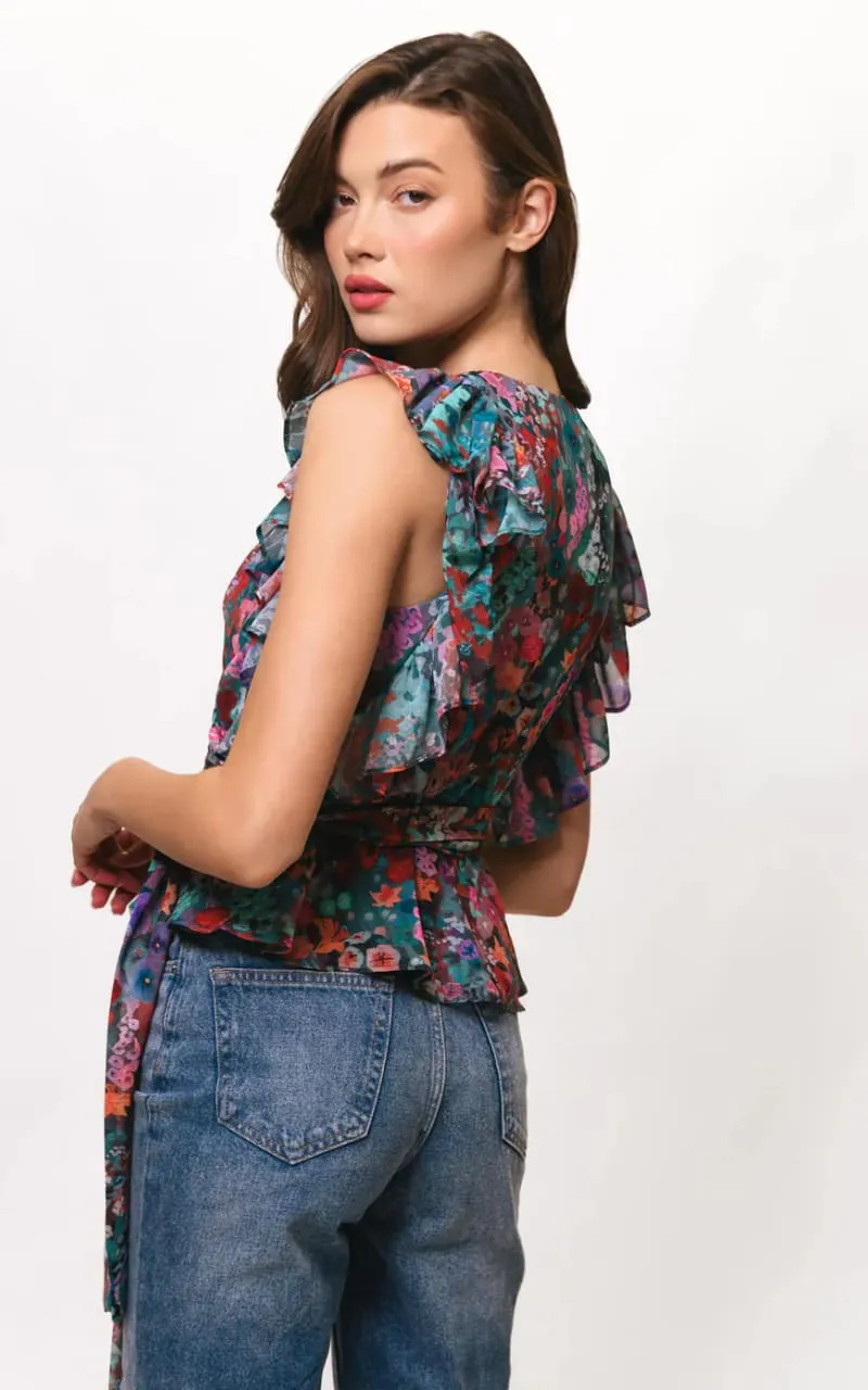 Hutch- Lenza Blouse in Party Floral