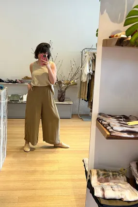 I182 Wide Leg Pant in Mustard