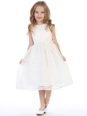 Ivory Flower Girl Dress w/ Bolero (11)