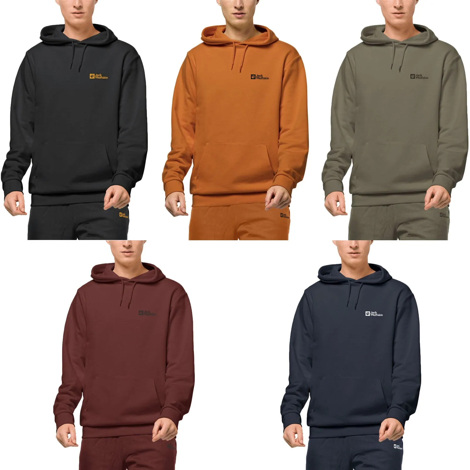 Jack Wolfskin Mens Essential Pullover Hoodie