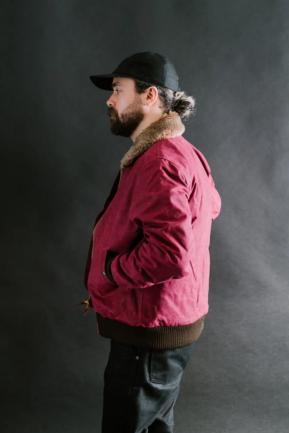 James Dant x Dehen - Flyer's Club Jacket - Auburn, Kodiak