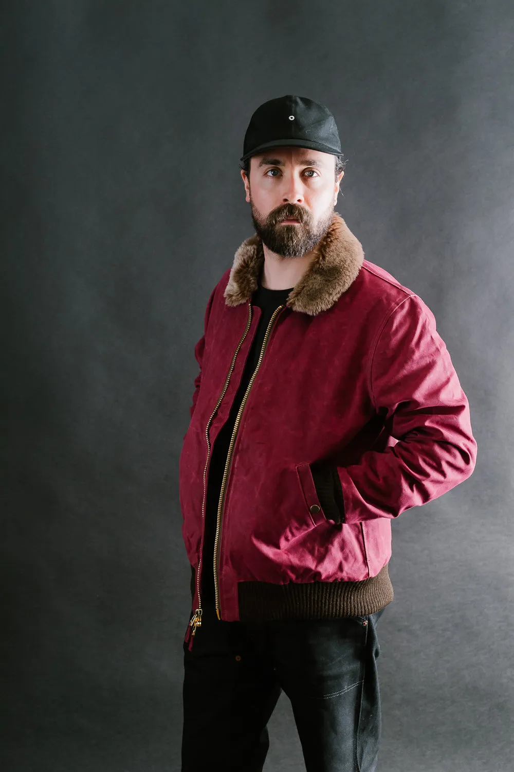 James Dant x Dehen - Flyer's Club Jacket - Auburn, Kodiak