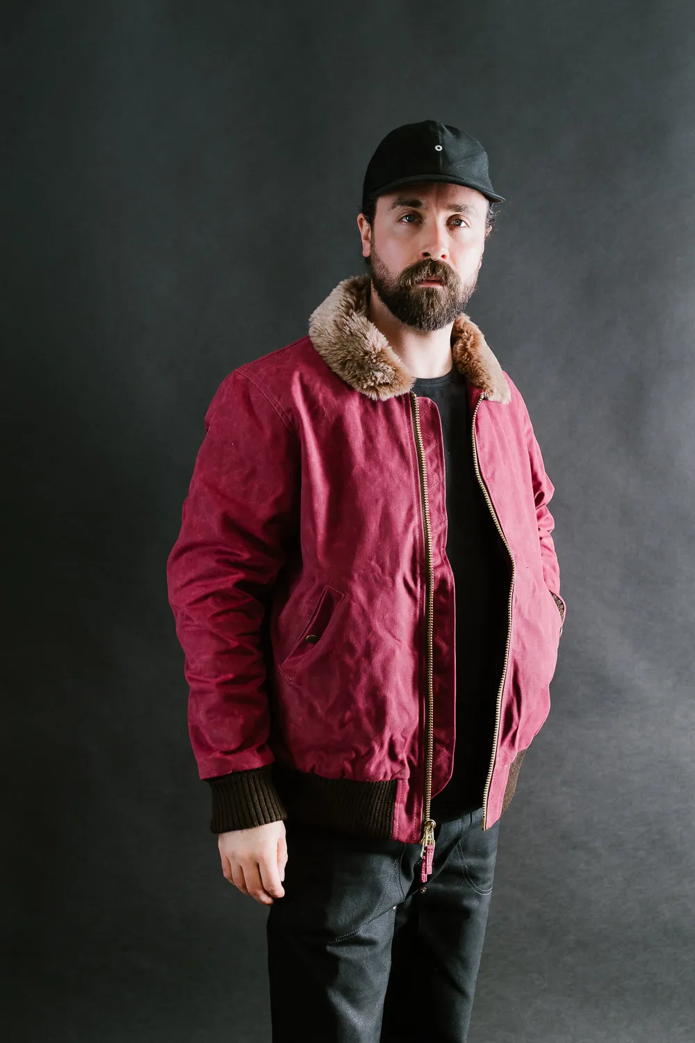 James Dant x Dehen - Flyer's Club Jacket - Auburn, Kodiak