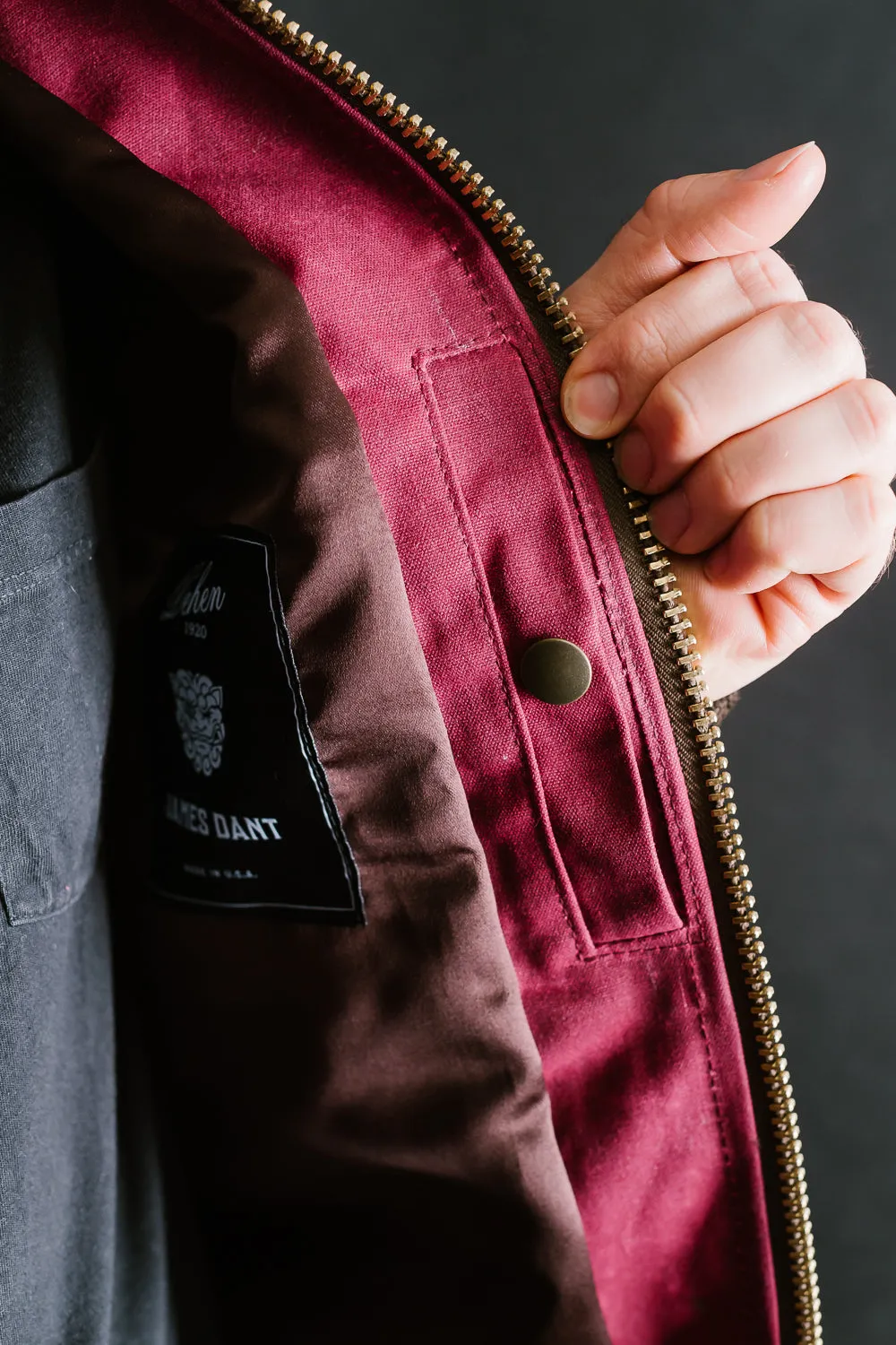 James Dant x Dehen - Flyer's Club Jacket - Auburn, Kodiak