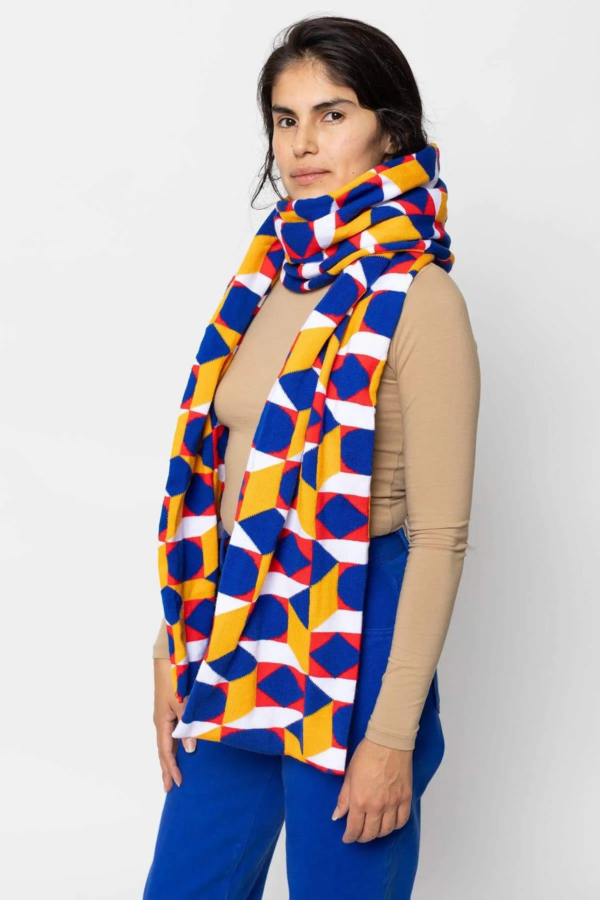 JQSCARF02 - OpArt Scarf