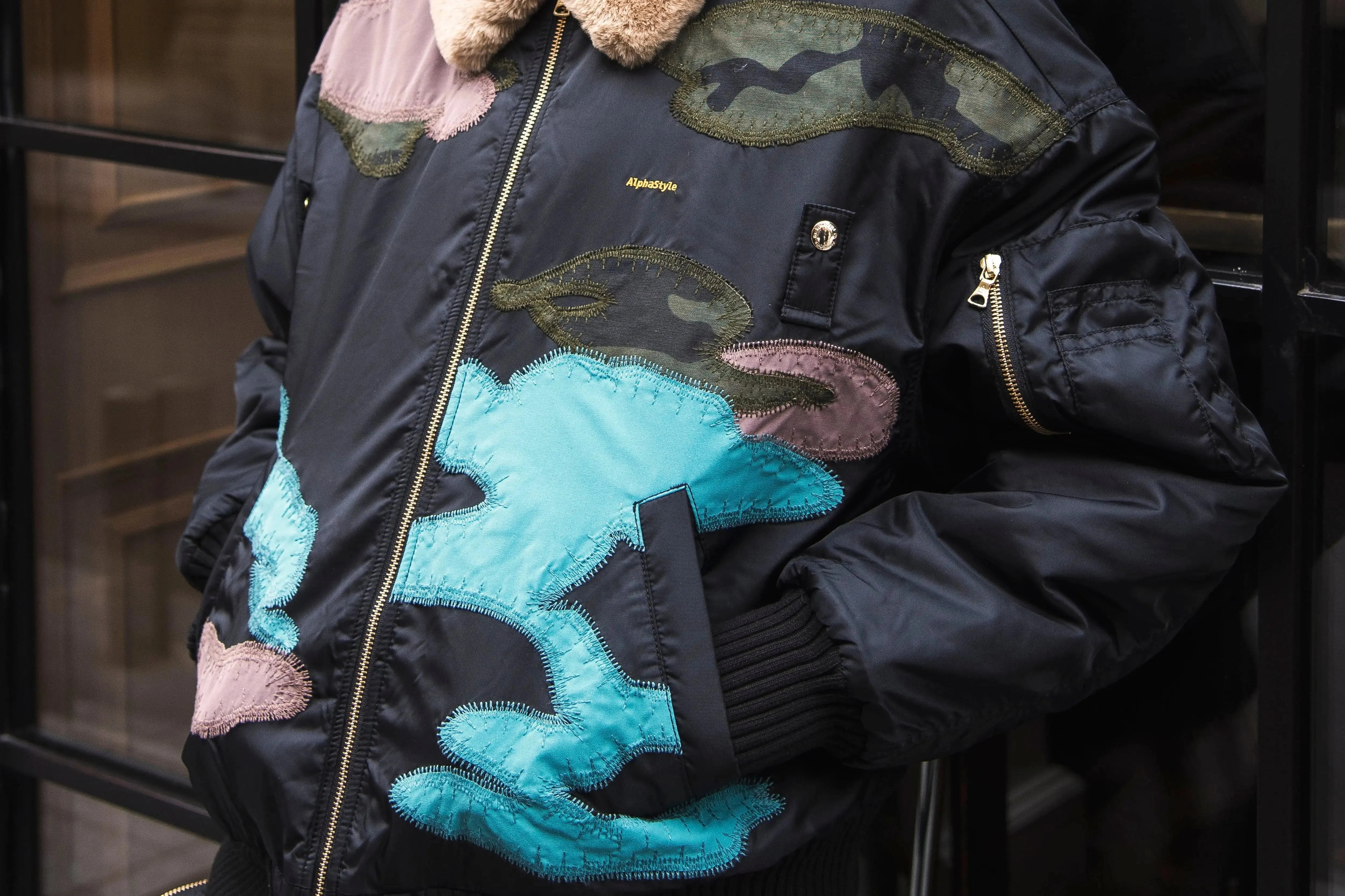 Keno Camouflage Flight Jacket