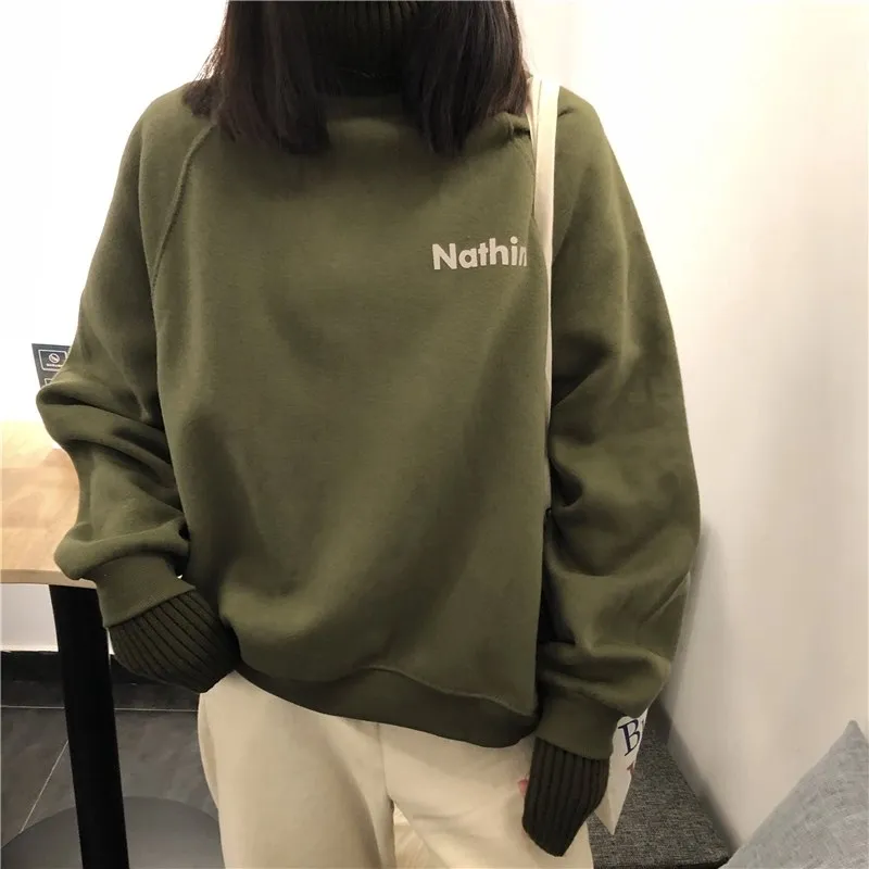 [Korean Style] Becha Layer turtleneck Sweatshirt