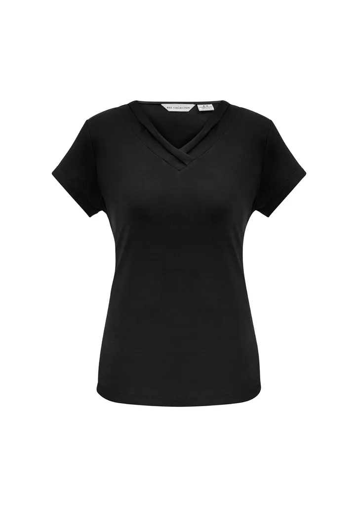 Ladies Lana Short Sleeve Top