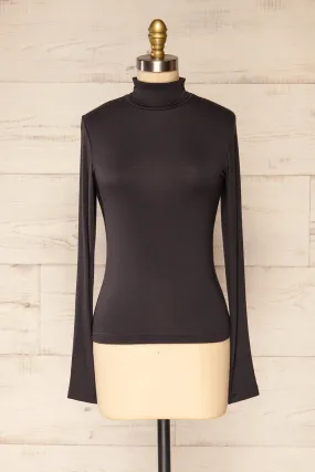 Lassi Charcoal | Long Sleeve Turtleneck