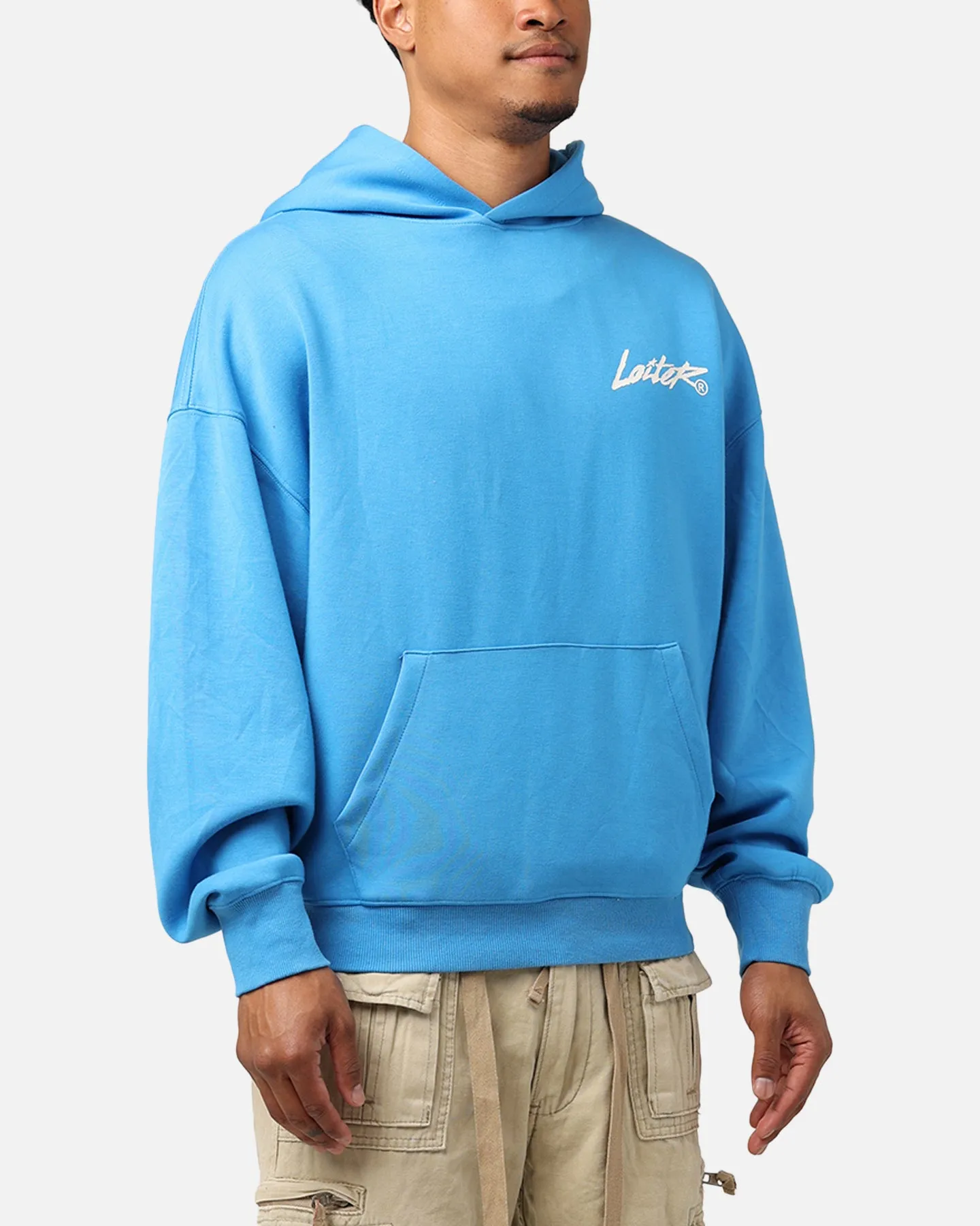 Loiter Chroma Premium Hoodie Blue