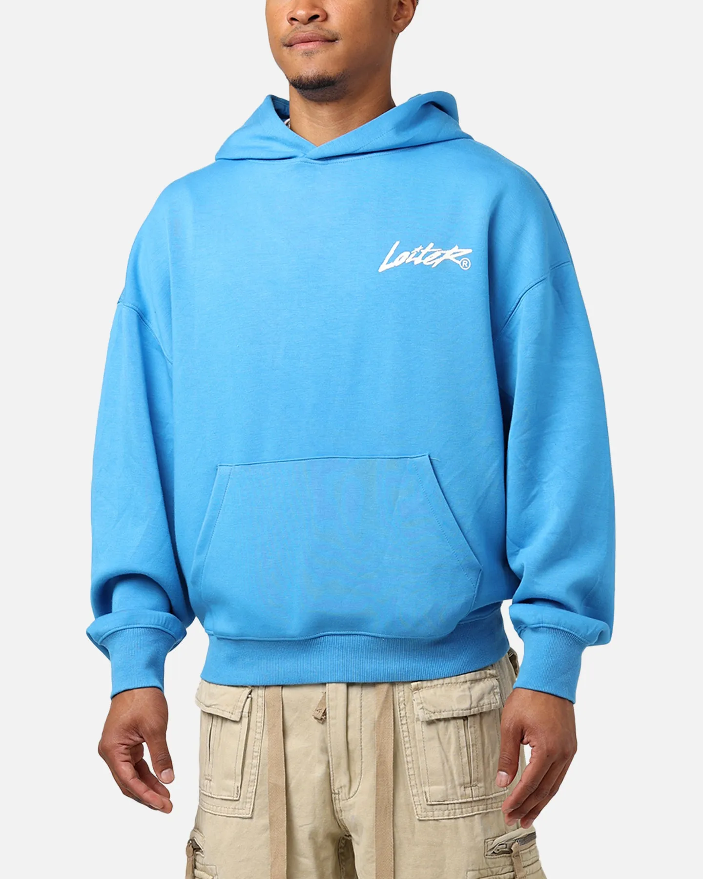 Loiter Chroma Premium Hoodie Blue