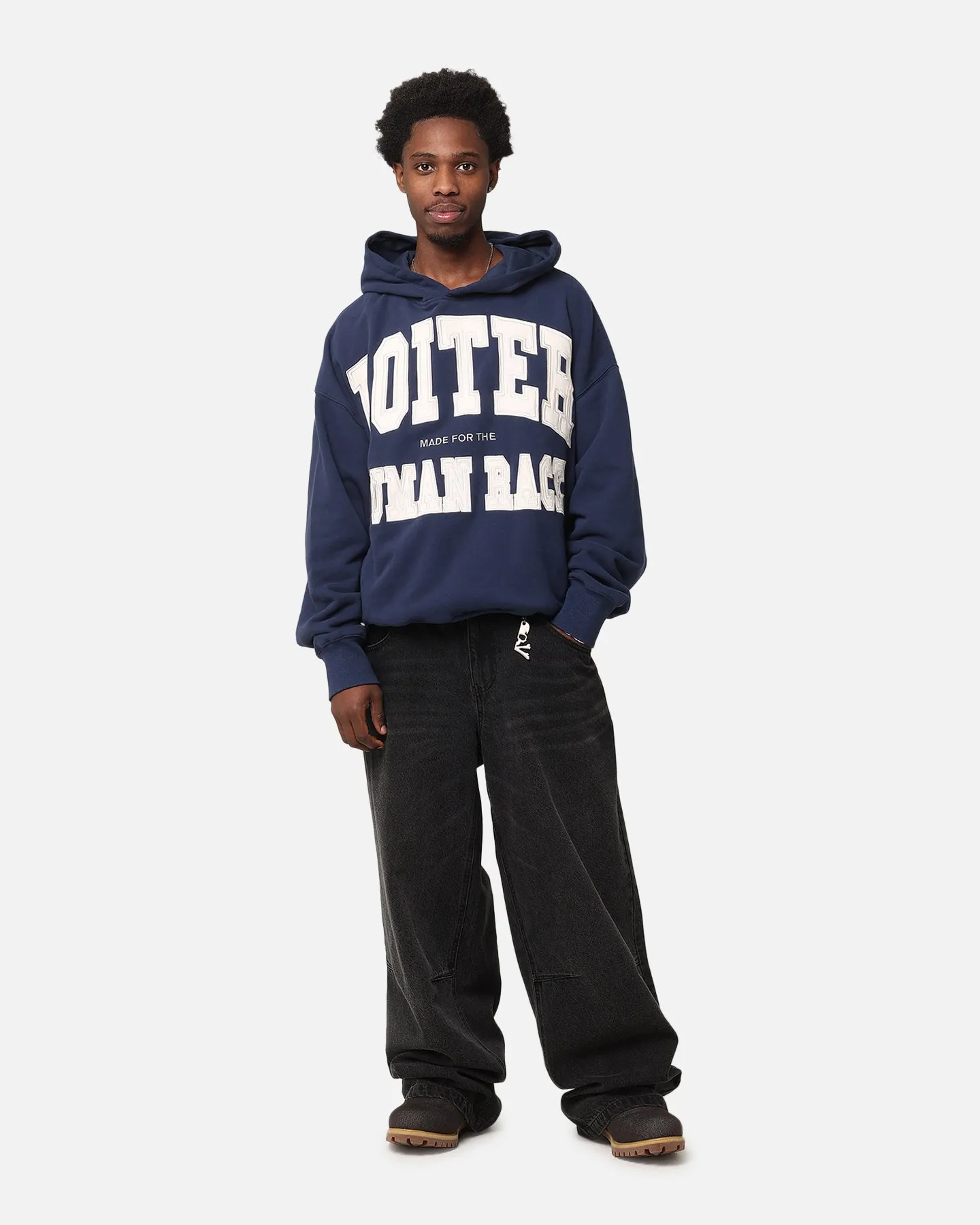 Loiter College Dropout Hoodie Navy