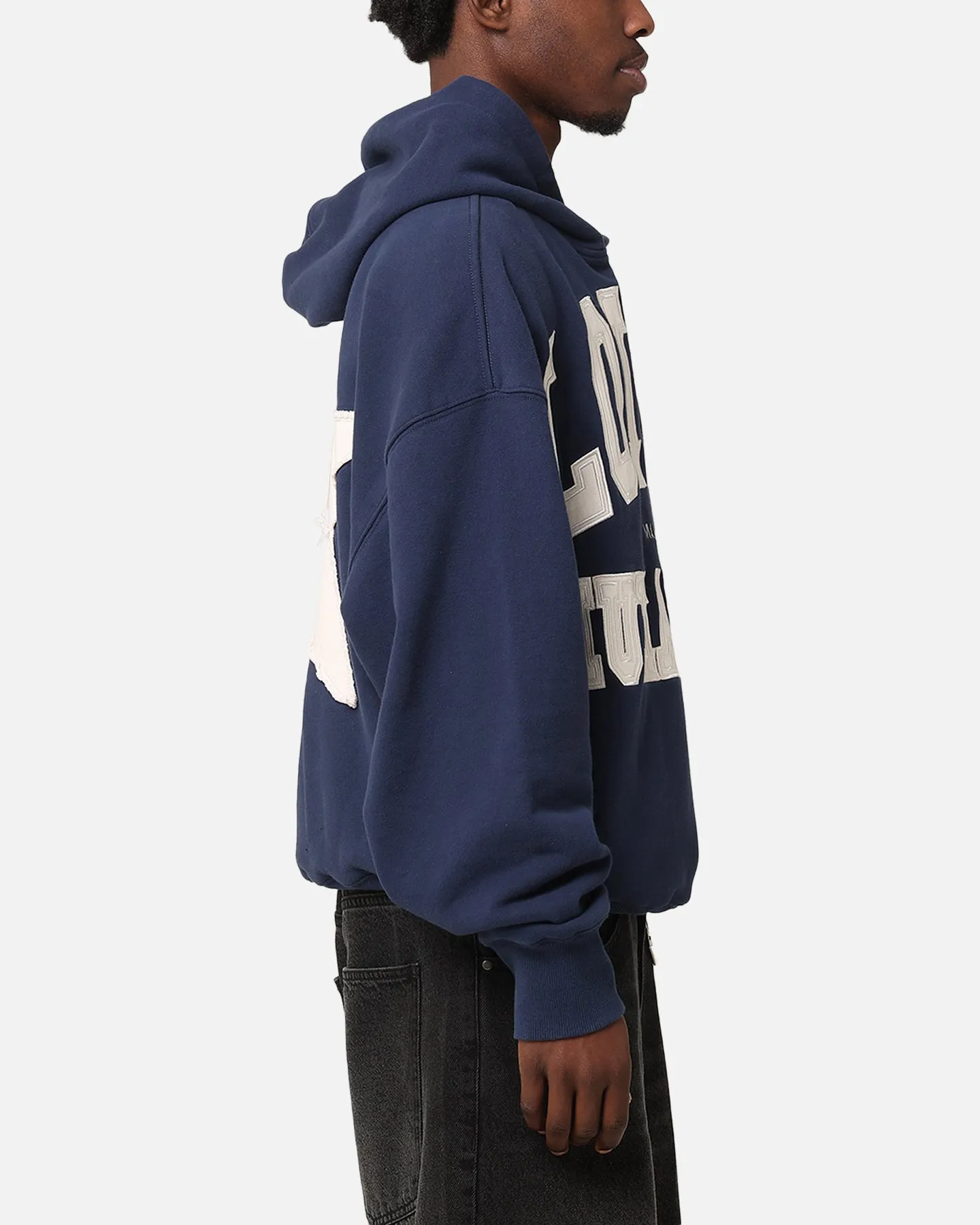 Loiter College Dropout Hoodie Navy