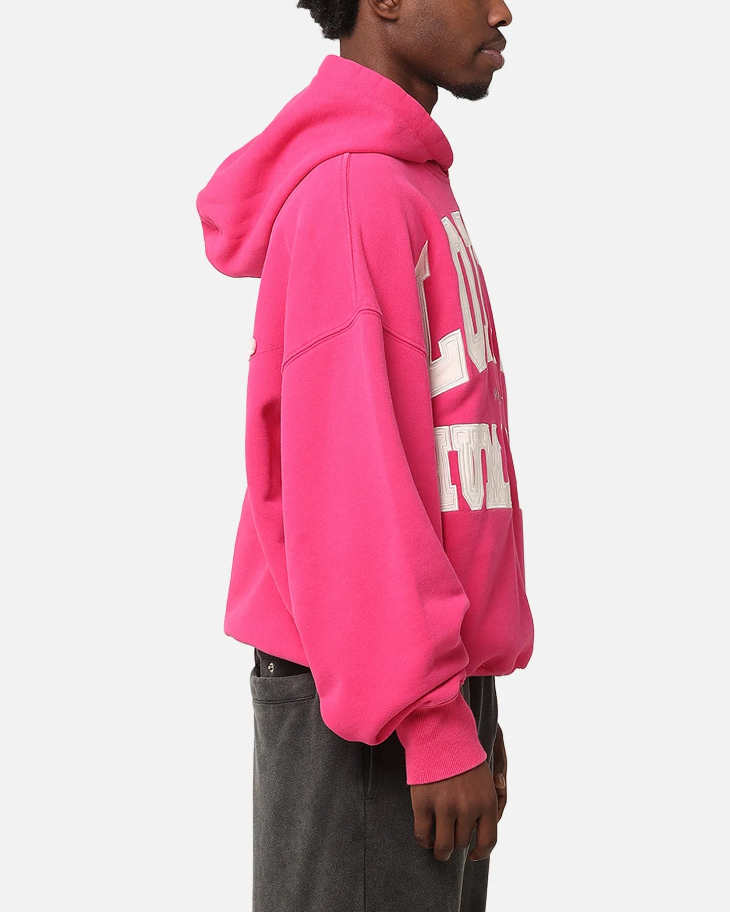 Loiter College Dropout Hoodie Pink