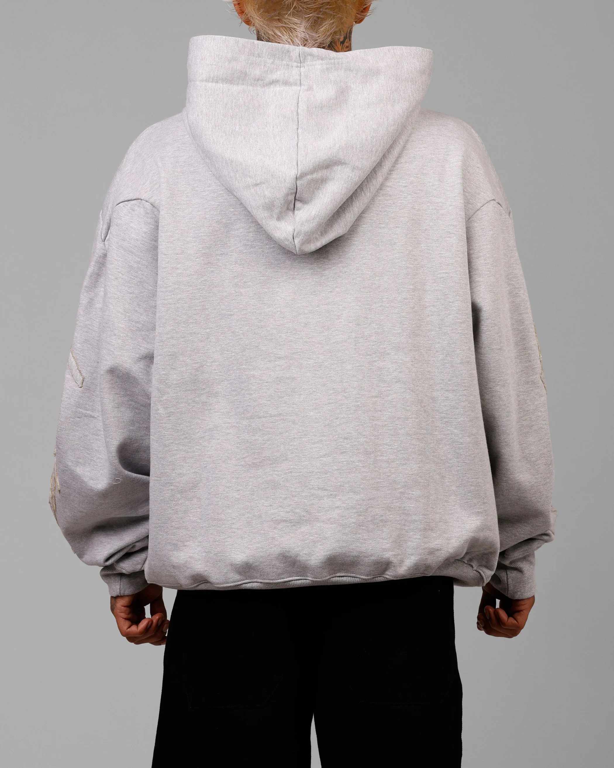 Loiter Dune Hoodie Grey Marle