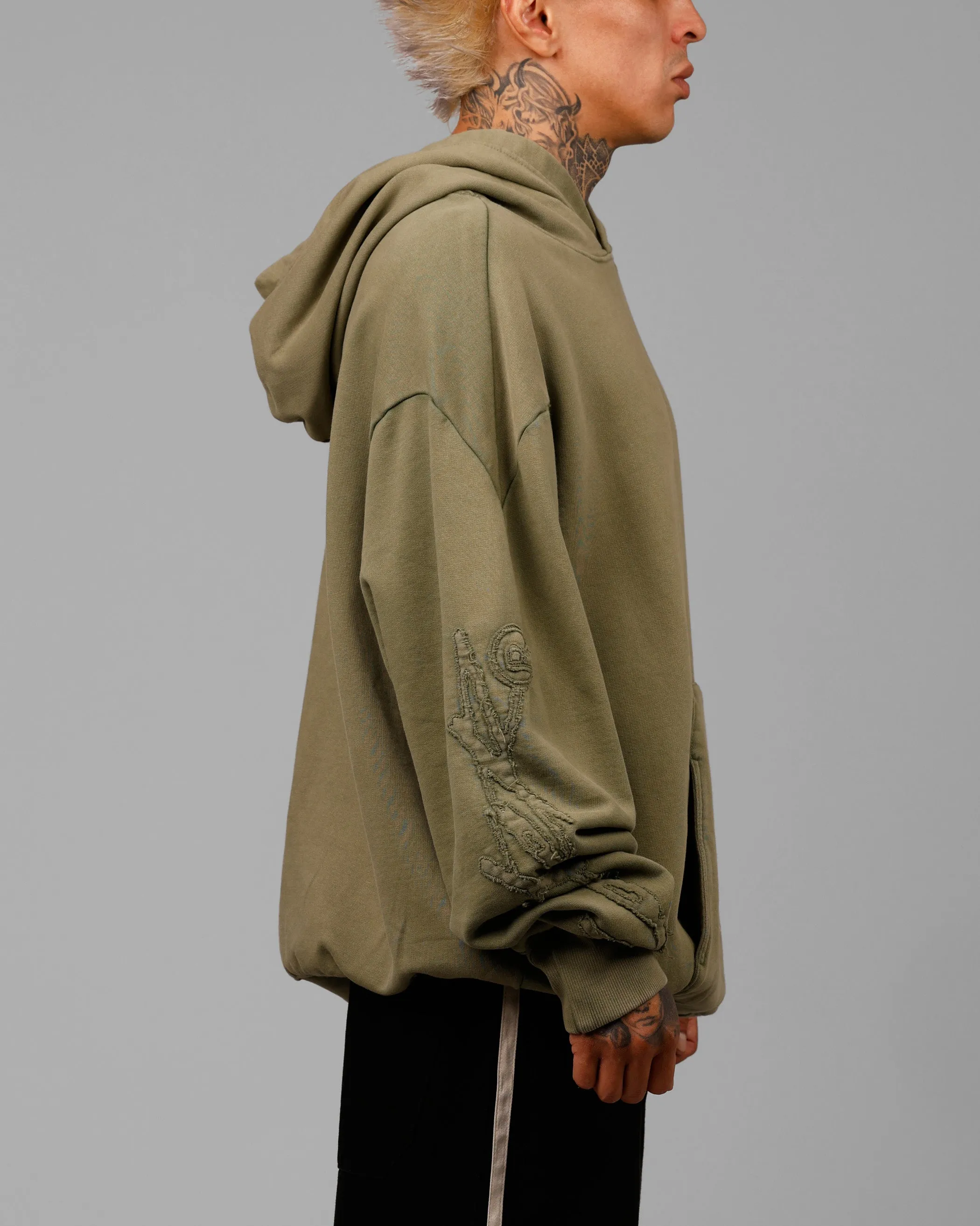 Loiter Dune Hoodie Khaki Green