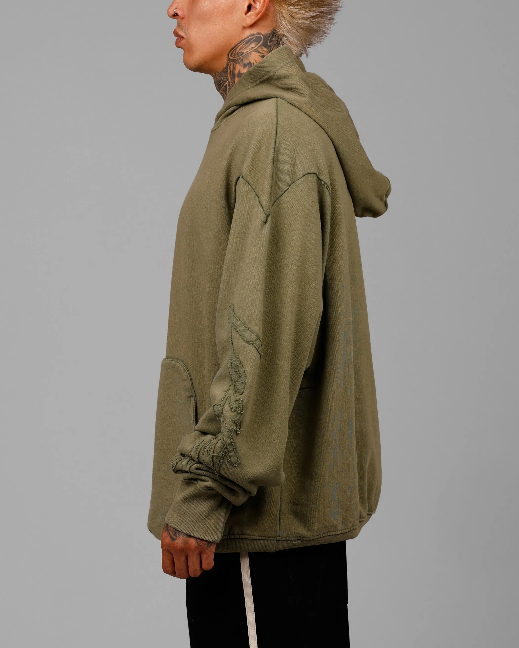 Loiter Dune Hoodie Khaki Green