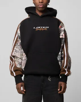 Loiter Hunter Patchwork Hoodie Real Tree Camo