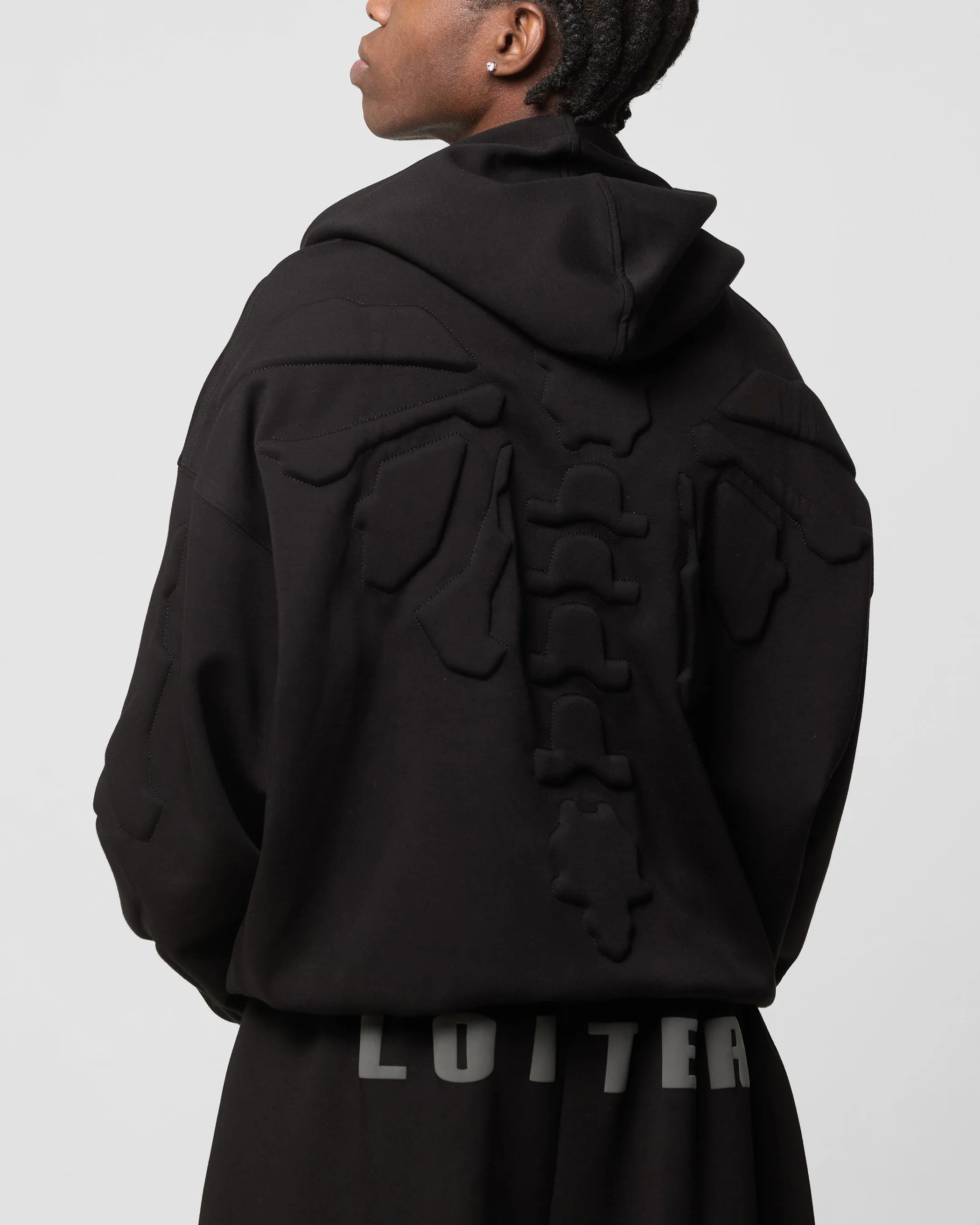 Loiter Sandevistan Hoodie Black