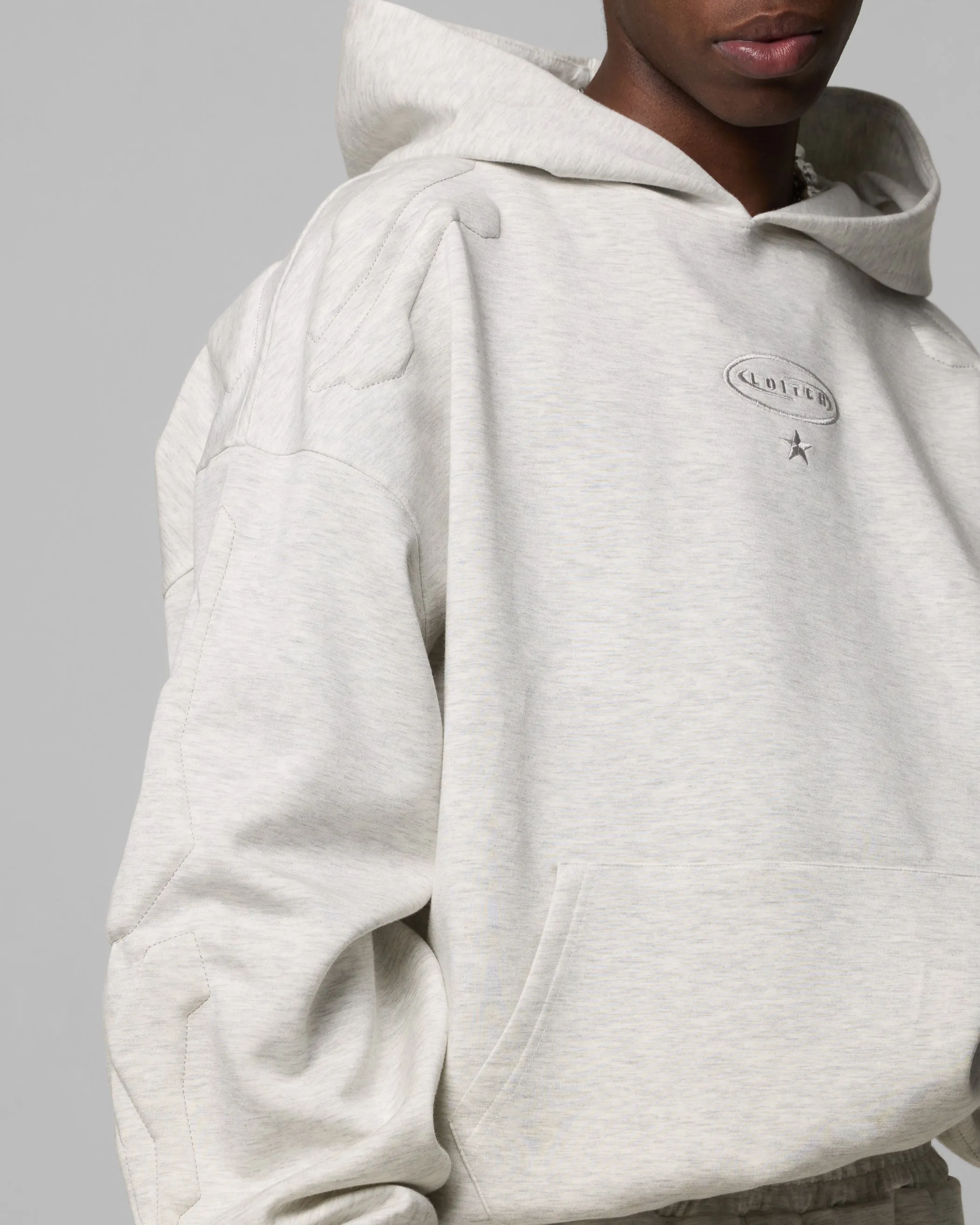 Loiter Sandevistan Hoodie Grey Marle