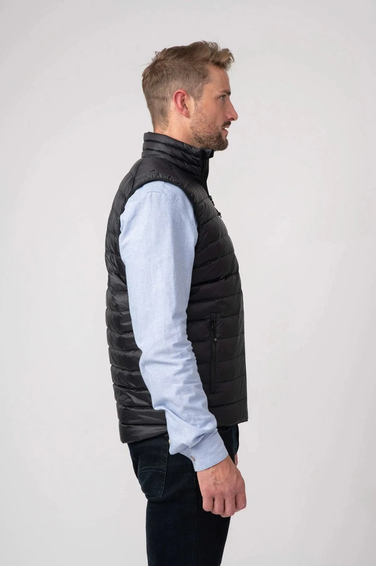 Mac in A Sac Mens Alpine Gilet Black