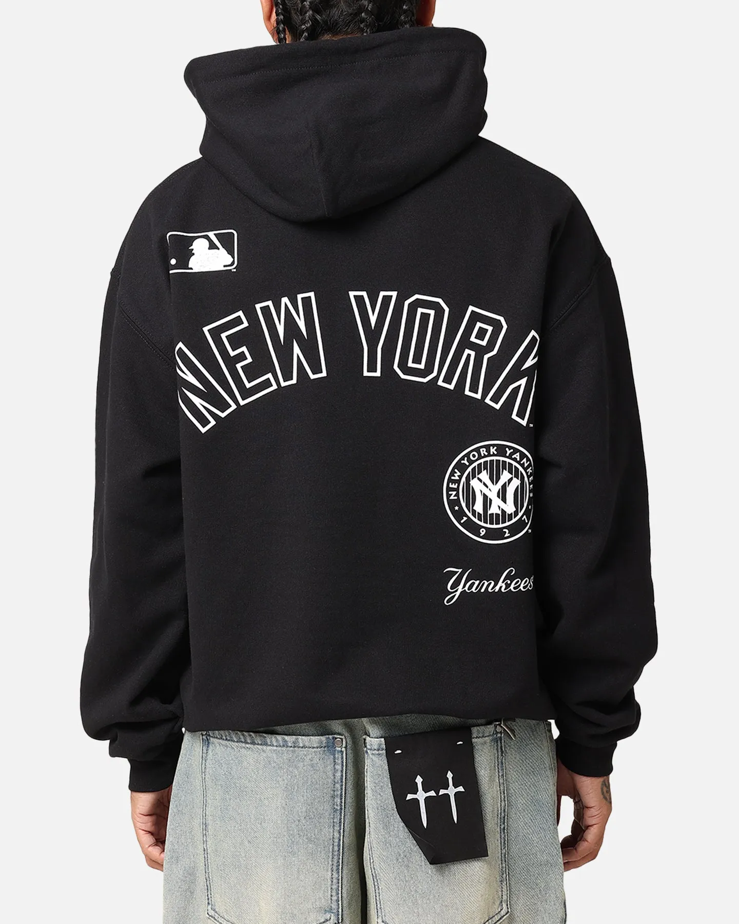 Majestic Athletic New York Yankees Arch Stack Hoodie Black