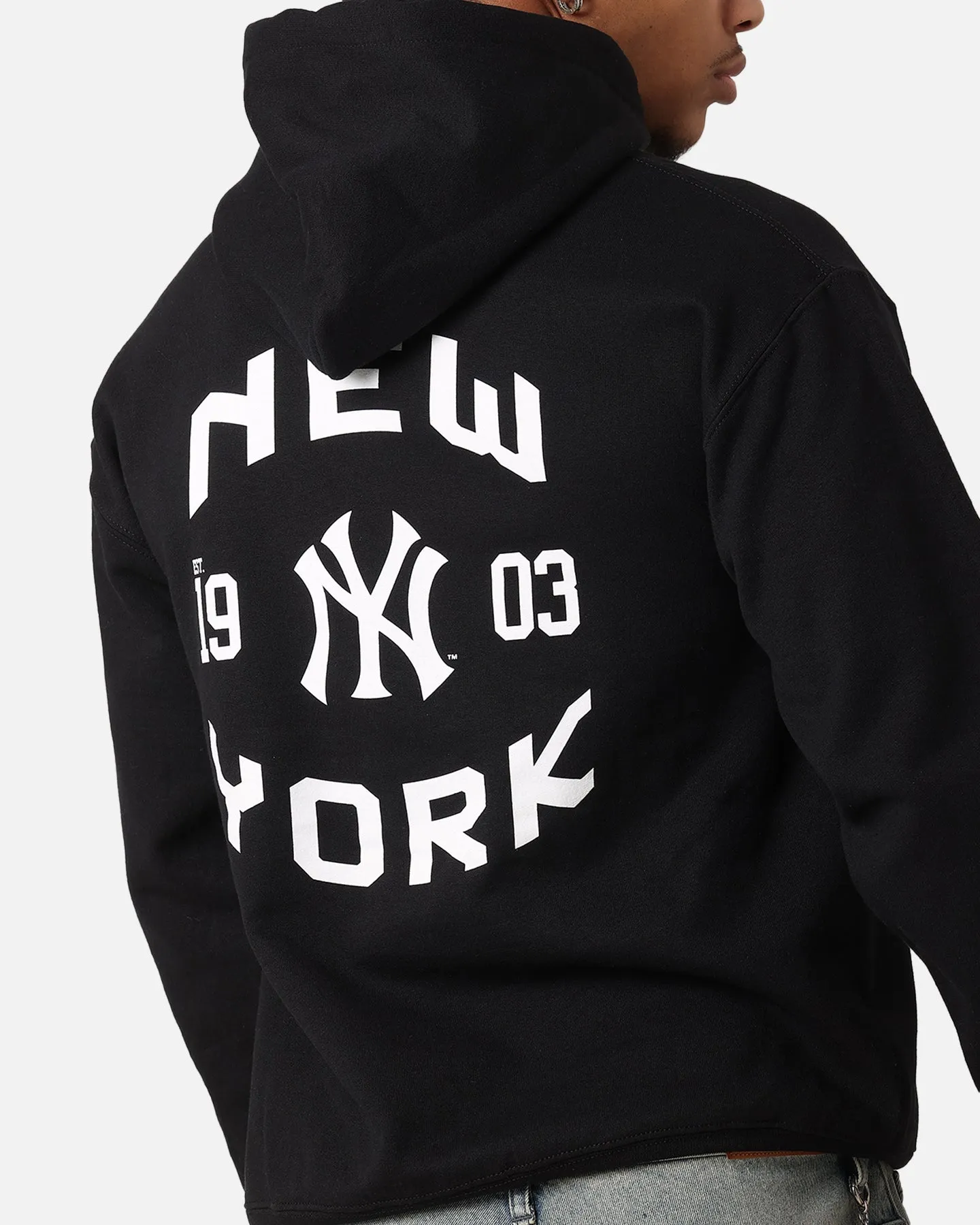 Majestic Athletic New York Yankees Doyers Chest Hoodie Black