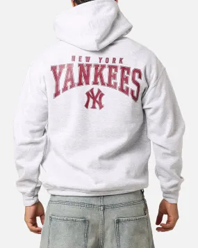 Majestic Athletic New York Yankees Fulter Team Arch Hoodie Grey Marle