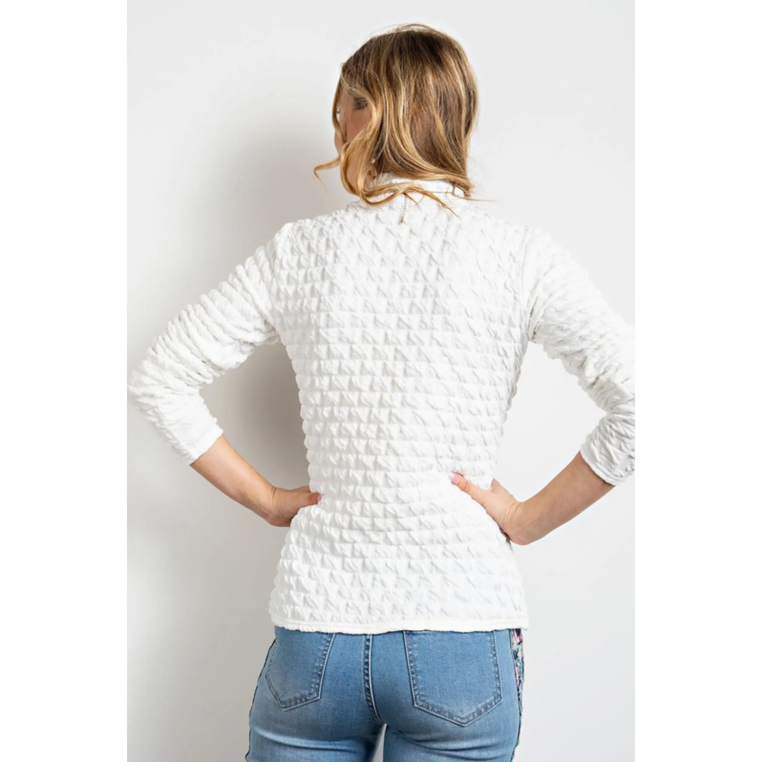 Mama Mia Textured Top