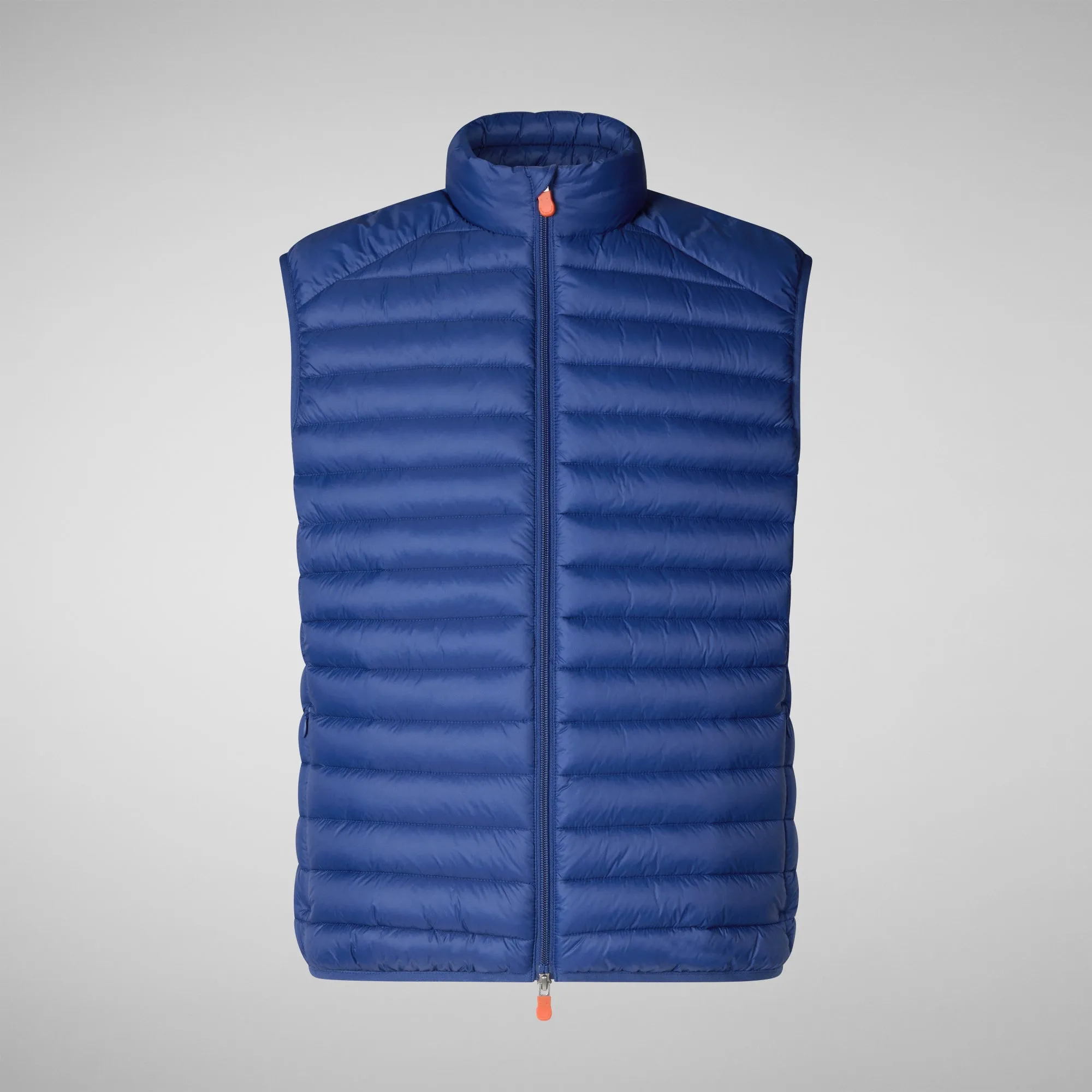 Man's quilted gilet Adam in eclipse blue